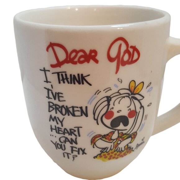 Dear God I think I've Broken My Heart. Can you fix it? Coffee Mug Annie Timeout - Picture 2 of 7